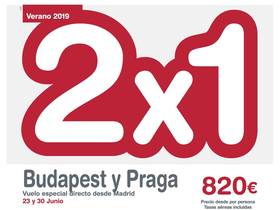 BUDAPEST Y PRAGA 2x1