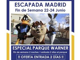 ESCAPADA AL PARQUE WARNER (MADRID)